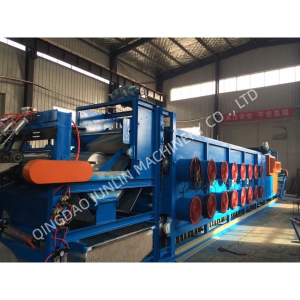 Landing Hanging Rods Type Batch Off Cooler For Rubber Sheet Cooling
