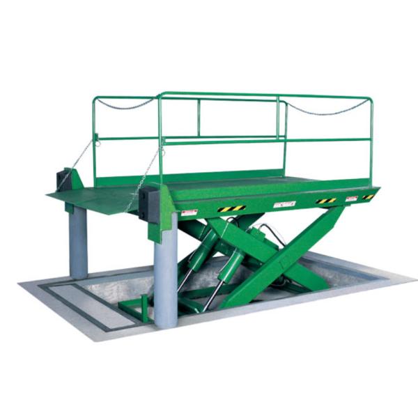 Customizable Loading Dock Leveler with Electric Hydraulic Power Source Unloading Platform Hydraulic Fixed