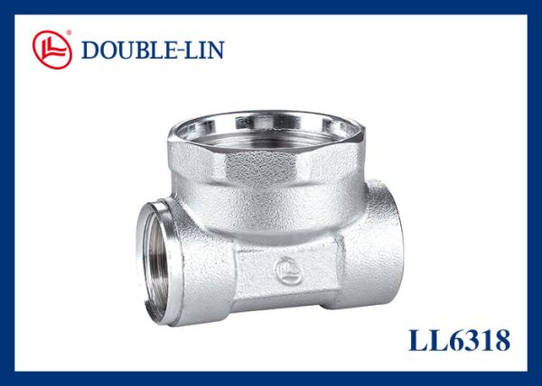 Water Working Medium F1/2×F1×F1/2 Female T Connector