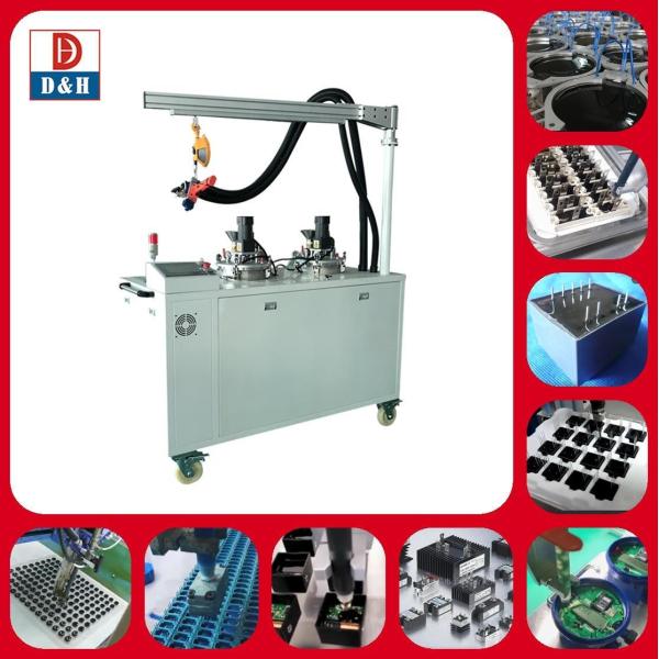 Double Cylinder Plunger Pump 2K DOS Manually Epoxy Glue Dispenser AB Glue Dosage Machine