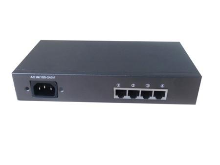 WD-504M-PoE(af) 4 Ports 500Mbps PoE power supply PLC Ethernet bridge