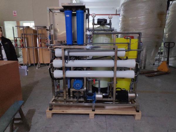 Tratamento de água salgada portátil da planta de dessanilização do sistema de tratamento de água do mar 5000LPD a beber