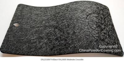 White Black Crocodile Pattern Powder Coating Powder Paint Big Texture Structured