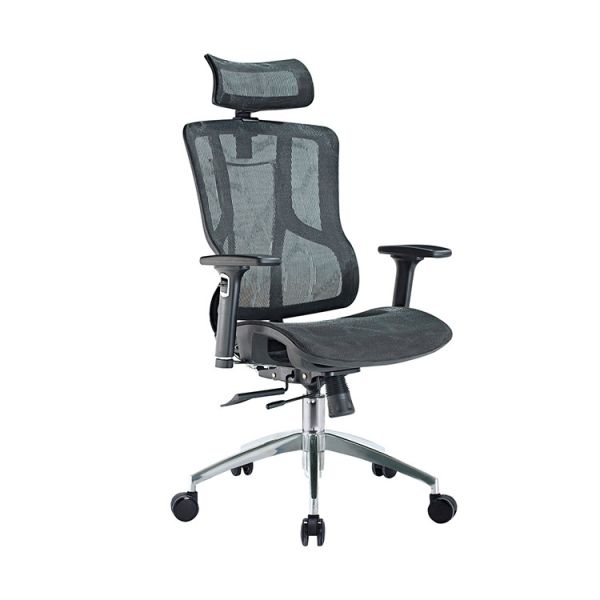 Economic High Back Mesh Office Chair Comfortable Height Adjustable