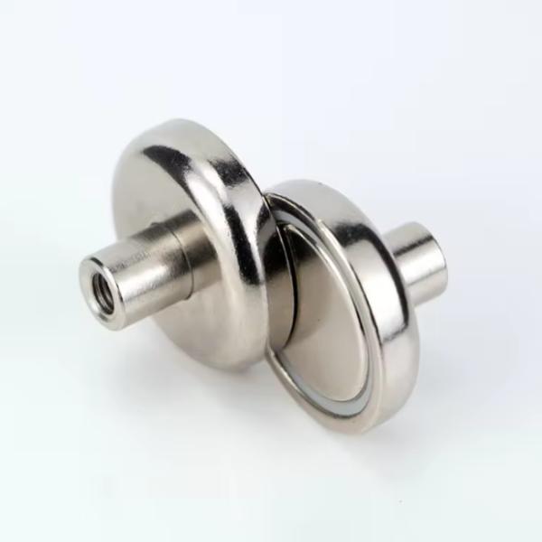 Strong Permanent  Neodymium Pot Magnet Internal Thread Bolt Bush Mounting Thread