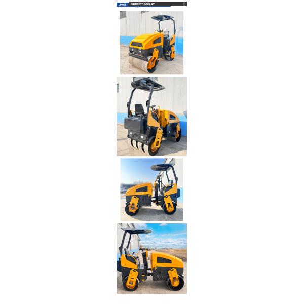 Hot Sale Double Drum Roller Mini Road Roller Compactor 3.5ton Mini Road Roller Compactor