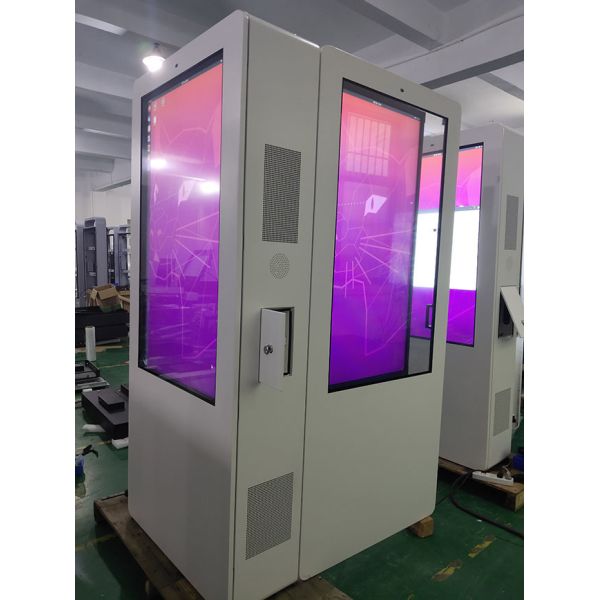 55-inch HD network large screen outdoor dual-screen advertising machine manufacturer wholesale