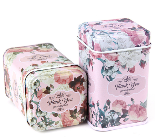 Жестяная коробка металла подарка сувенира свадьбы пакуя для хранения чая шоколада конфеты