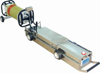 PLC Control X-ray Pipeline Crawler 250Kv 17Ah HXPC-100B Length 2000mm