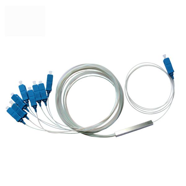 1x8 1 1*32 1*64 FTTH PLC Steel Tube Splitter SC UPC 0,9 мм ПЛК с оптическими волокнами