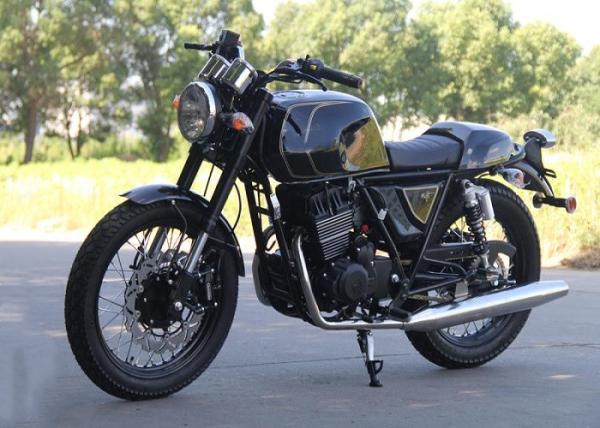 Black Color Gas Powered Motorcycle Front Rear Disc  1700*730*1030mm Size