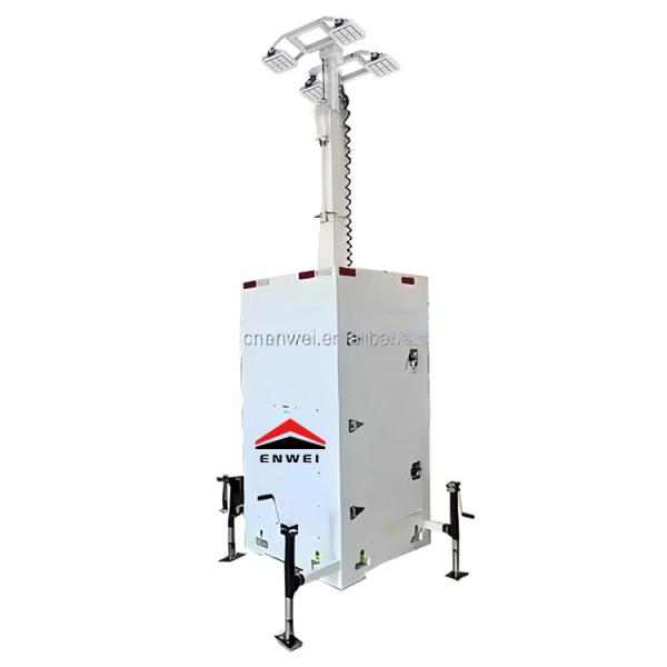High Load-bearing Capacity Portable Led Light Towers For Temporary Event Lighting