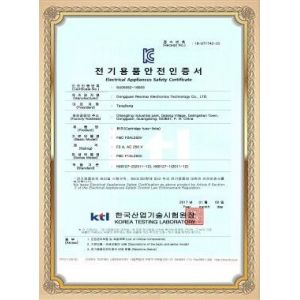 Dongguan Tianrui Electronics Co., Ltd Certifications