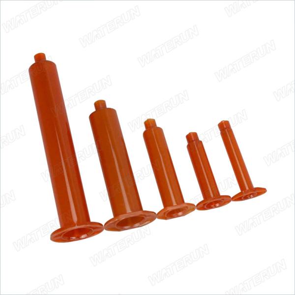 CE Industrial Epoxy Dispenser Syringe , UV Resistant Dispensing Syringe Barrel