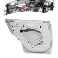 Womala Rear Left Door Shell Panel 1493561-EO-A Door Skin for Model Y SUV