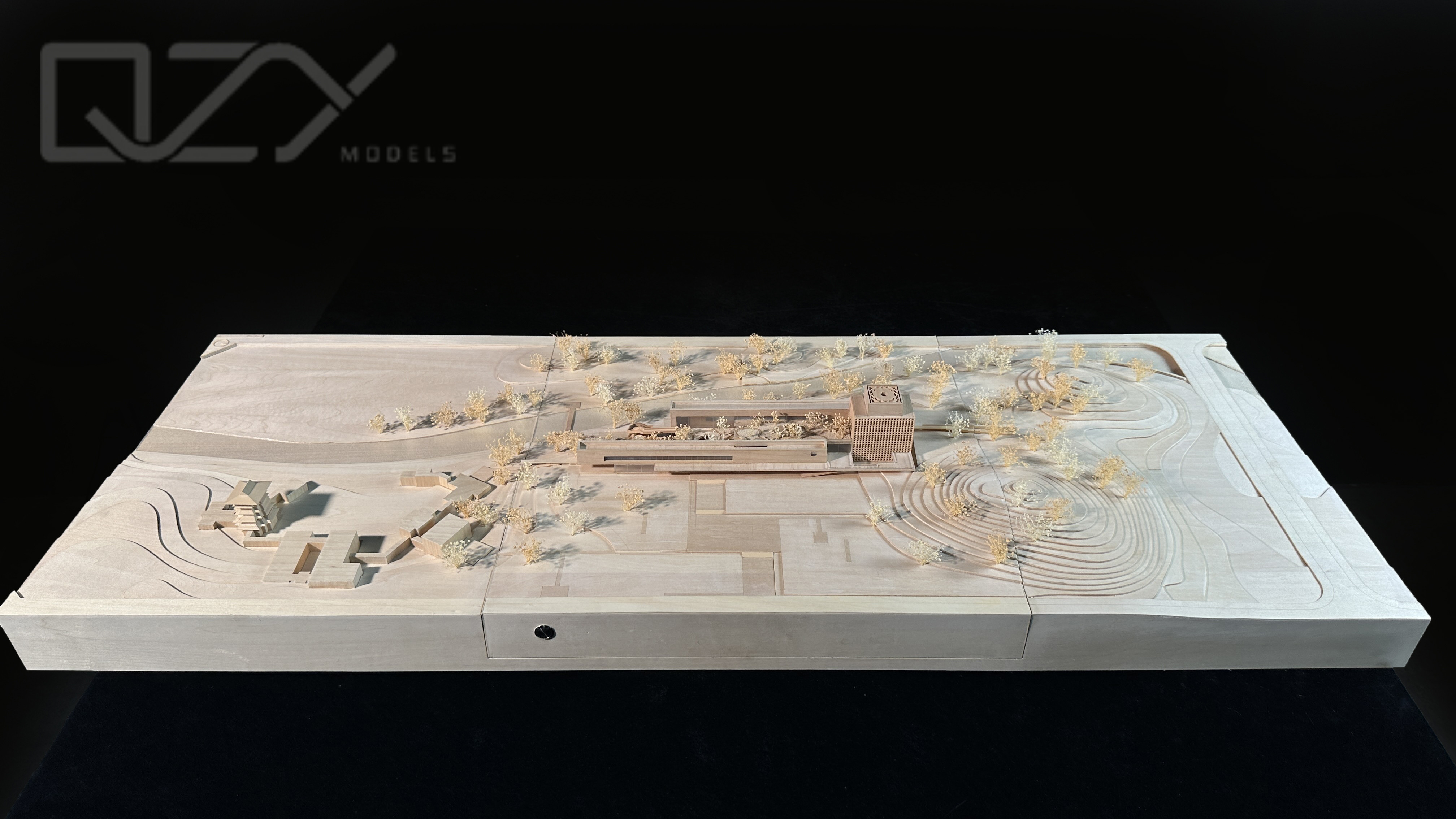 Ателье Apeiron Architects 1/500 Dongyang Музей Модель