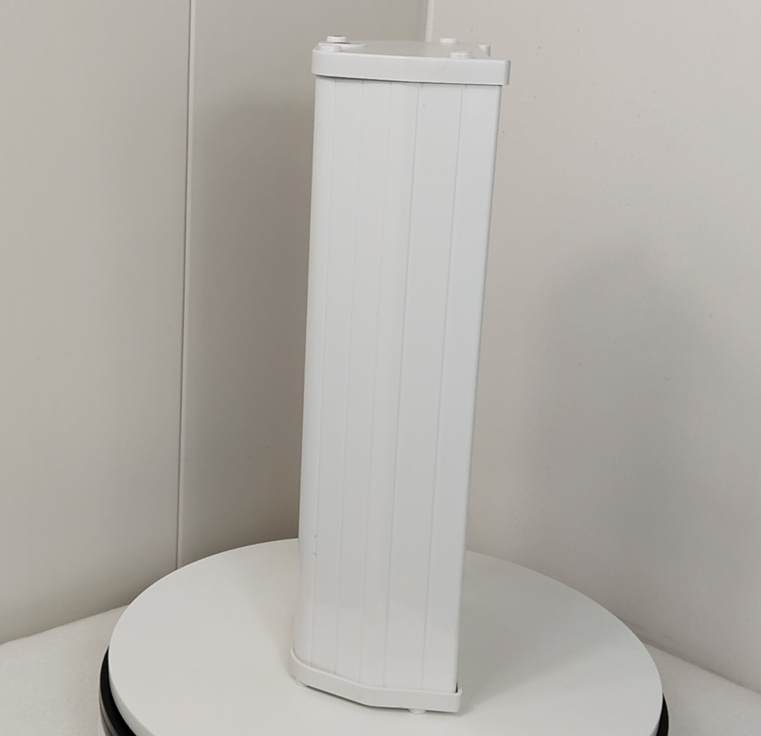 10W 20W 30W 40W IP44 Aluminum Column PA Speaker 4 Inch Woofer 1 Inch Tweeter