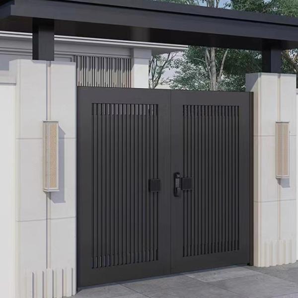 Modern External Sliding Doors For Chinese Square Powder Coated Aluminum Doors
