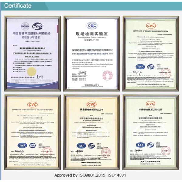 Очиститель воздуха Hepa компактного дизайна башни настольный для домашнего офиса спальни