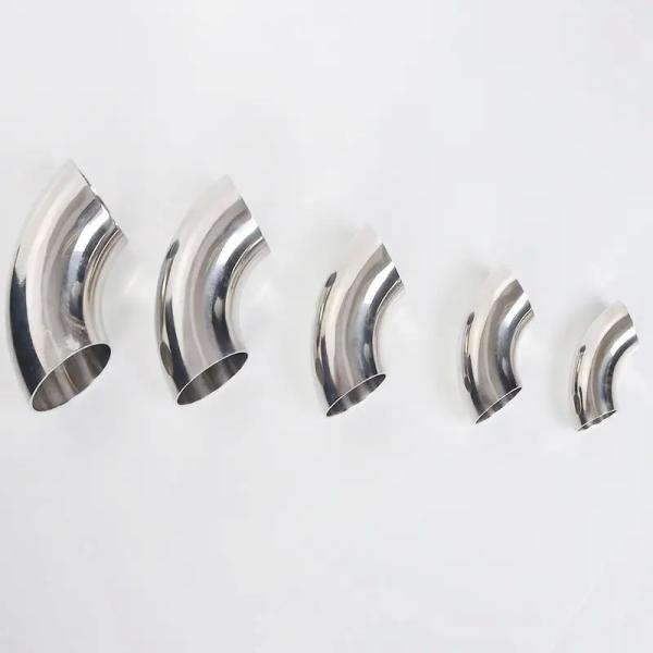 Локоть 1/4 Bsp x мужчины санитарной трубы нержавеющей стали штуцеров сварного соединения встык подходящий трубы трубы 8 Mm Od гнуть