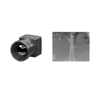 640x512 Resolution 8μm Pixel Size 30mK NETD Thermal Imaging Module for Security Camera Integration