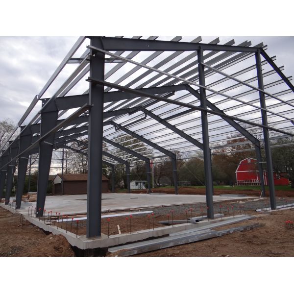 Prefabricated House Self-use Warehouse Mini-Storage Building Material Steel Structure