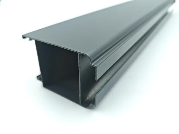 Powder Paint Kitchen Aluminum Profile , 6063 Aluminium Sliding Wardrobe Door Profiles