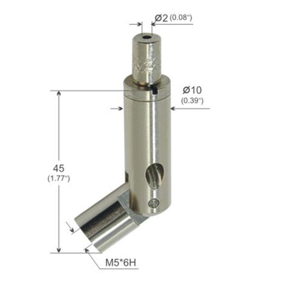 Balanço de aço inoxidável ajustável de suspensão YW86075 do metal do cobre do prendedor da corda de fio