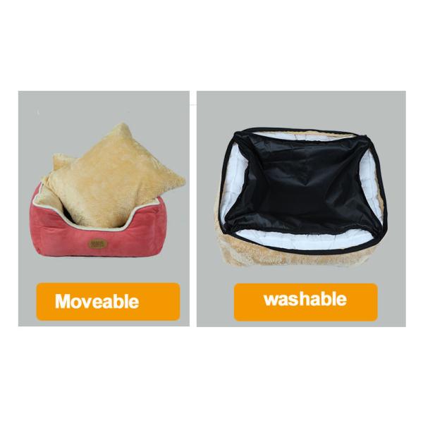 Кровати любимца плюша замши 38*45*18cm/кровать любимца безопасности/продукты любимца