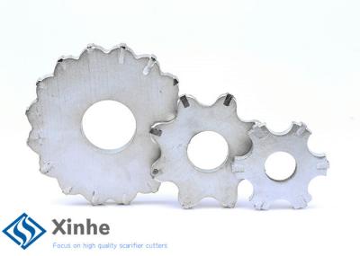 Concrete Floor Planers Parts 8 Point Tungsten Milling Cutters For Asphalt Thermoplastic Road Markings