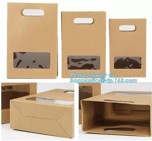 Elegant Embossed For Presents Clothing Wedding Birthday Bridal Baby Shower Paper Gift Bags Modern Fancy Cute Paper Premi