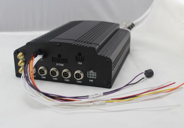 PTZ Camera 4CH GPS 1080P ADAS CVI Mobile Car DVR With Hard Disk