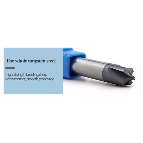 cnc tools Carbide 4 Flute Inner Corner Radius End Mill CNC Cut Bit