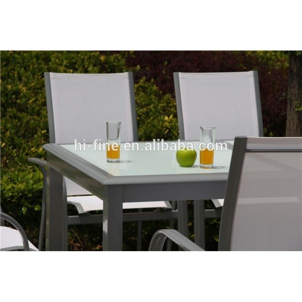 High Quality HIFINE Aluminum Outdoor Garden Furniture Set Patio & Garden Use