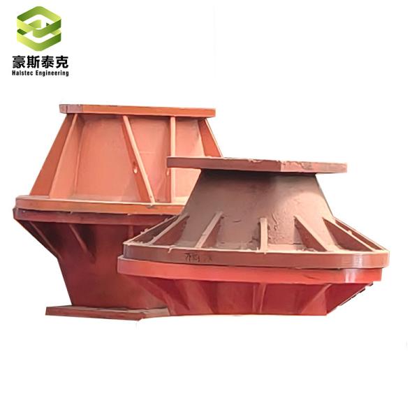Cast Iron Machine Head for Brick Making Machines