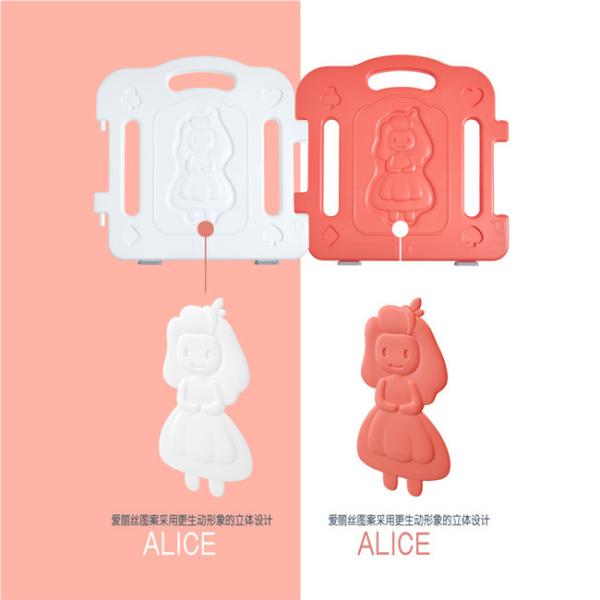 Easy Foldable Safety Play Fence Baby Plastic Game Alice Playfence Kids Play Zone