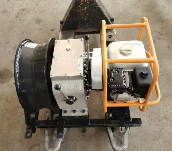 Diesel Engine Motorised Winch For Transmission Line Tower Erection