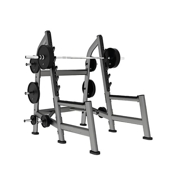 Easy Cleaning Strength Gym Equipments High Stability Catch Squat Rack U+PL1044