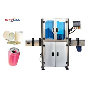Ring Pull SS304 2.6KW Automated Bottle Filling Machine Flip Top Aluminum Can