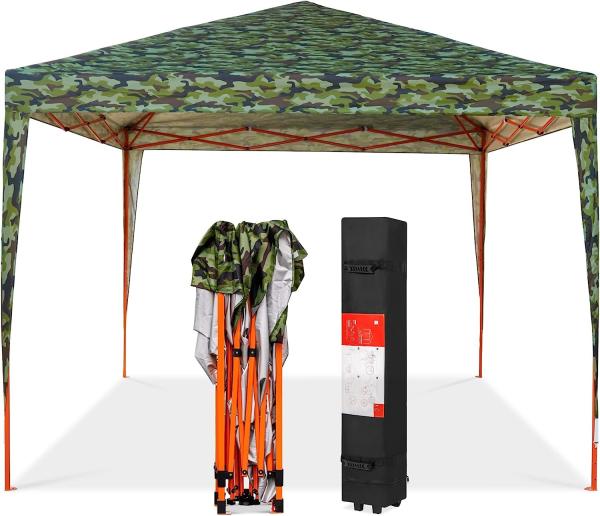 Camouflage Tent, Hiking Camping Full Coverage Tent for Outdoor Accessories, Camouflage Hiking Camping Fishing Tent