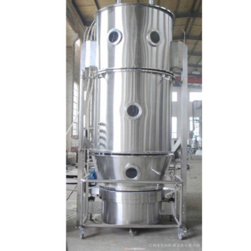 30kw Industrial Dryer Vertical Fluidized Bed Dryer Machine For Granule Product