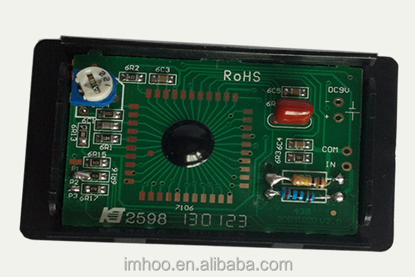 PM438 Digital Ammeter And Voltmeter DC 0-450V Measuring Range 8-12V
