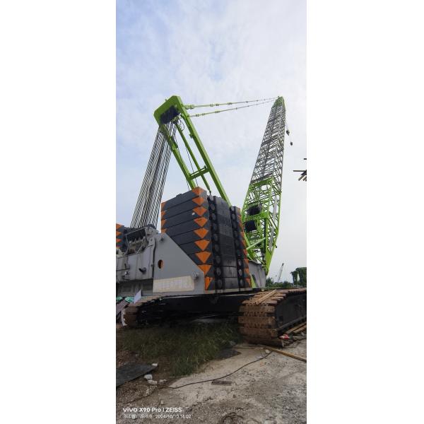 ZCC3000 300 Ton Mobile Hydraulic Crawler Crane Heavy Lifting Equipment with Maximum Lifting Weight 132t
