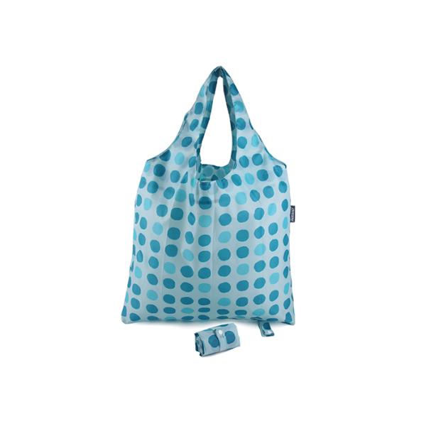 Supermarket Reusable Folding Tote Bag Travel Nylon Foldable Reusable Shopping Bags