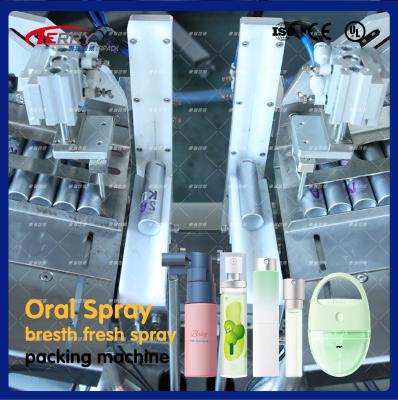SUS304 Liquid Spray Bottle Filling Machine 35-40 Bottles / Min