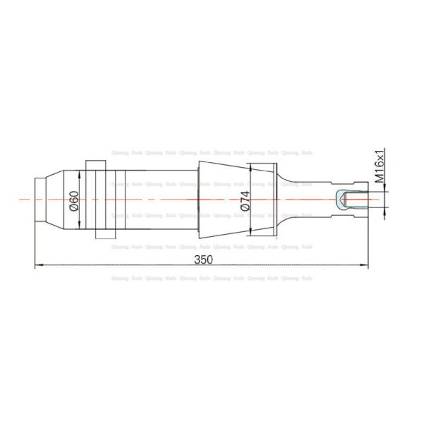 Four Piececs Ultrasonic Ceramic Transducer