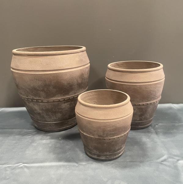 Des porte-plantes en pierre composite écologiques pour les plantes résistantes au gel et durables