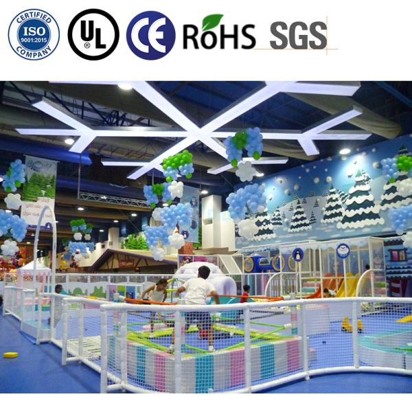 Custom Ice Castle Indoor Playground for Kids with Slide and Ball Pit