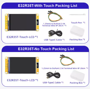 3.5-inch ESP32 Development Board with 320*480 Resolution Smart Display Screen Featuring WiFi and Bluetooth