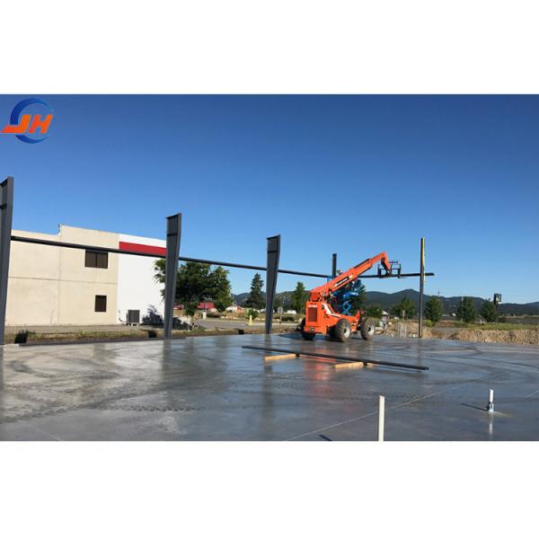 Prefabricated Industrial Building Workshop With Large Span Light Steel Frame Structure